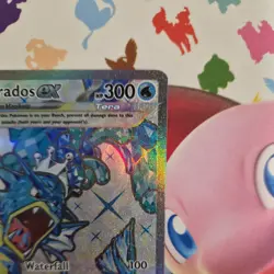 Pokemon TCG Gyarados ex Scarlet & Violet Base Set 225/198 Holo Ultra Rare - Image 3