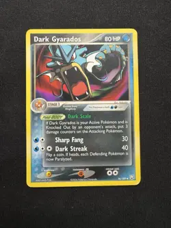 Dark Gyarados 36/109 EX Team Rocket Returns Uncommon Pokemon TCG Card LP+ - Image 1