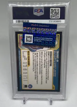 📈🔥2000 Bowman - Tom Brady #236 ROOKIE CARD PSA 6 - Patriots - Image 2