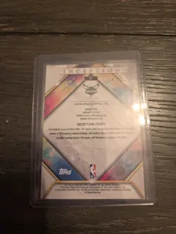 2025-26 Inception Kon Knueppel Rookie Card #57 Charlotte Hornets - Image 2