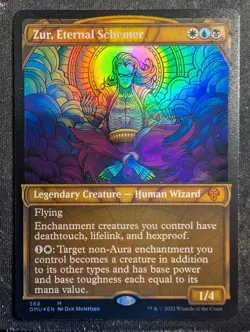 Zur, Eternal Schemer - Textured Foil - Dominaria United (MTG) - Image 1