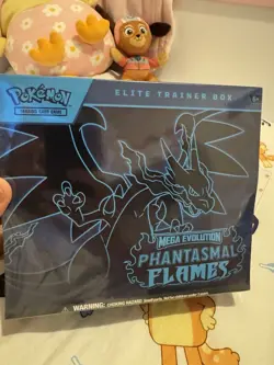 Pokemon TCG Phantasmal Flames Elite Trainer Box ETB With Acrylic ✅ New & Sealed - Image 1