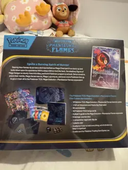 Pokemon TCG Phantasmal Flames Elite Trainer Box ETB With Acrylic ✅ New & Sealed - Image 5