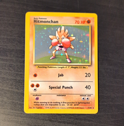The Pokemon Company Hitmonchan 7/102 Base Set Holo Rare Basic English 70HP - Image 1