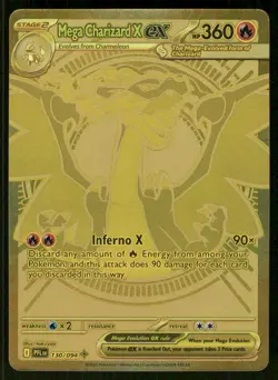 Pokemon Mega Charizard X ex Phantasmal Flames 130/094 Holo Mega Hyper Rare NM/M - Image 1