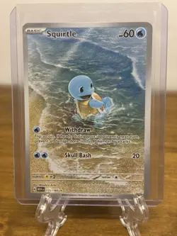 Squirtle 170/165 Scarlet & Violet 151 Holo Pokemon - Image 1