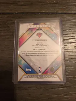 2025-26 Inception Jalen Brunson Base Card #82 New York Knicks Star - Image 2