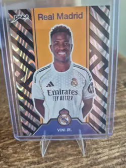 Vini Jr Real Madrid /299 Numbered Football Card brazil 🇧🇷 - Image 1