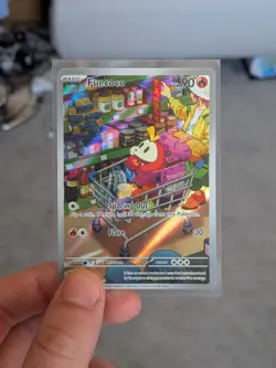 Pokemon TCG Fuecoco Illustration Rare Card Paldea Evolved 201/193 NM Condition - Image 1