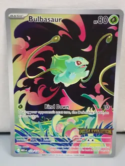 Bulbasaur - (Mega Evolution Stamped) 133/132 Miscellaneous Cards & Products Holo - Image 1