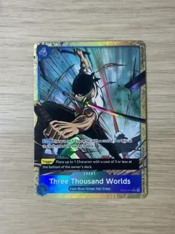 OP03-057 Three Thousand Worlds Alt Art PRB01 The Best One Piece Card Game - Image 1