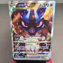 Pokemon TCG Lucario VSTAR SWSH291 Sealed Black Star Promo Crown Zenith NM C136 - Image 1