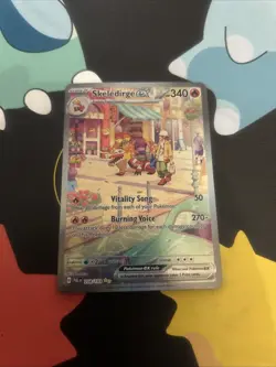 Pokemon Skeledirge EX TCG Card Paldea Evolved, Mint Condition, 258/193 - Image 1