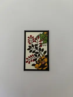 2013 Scyther Electabuzz Pokemon Hanafuda Japanese Playing Card Good Condition - Image 1