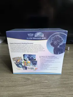 Pokemon TCG Sword & Shield Silver Tempest Elite Trainer Box Alolan Vulpix (2022) - Image 2