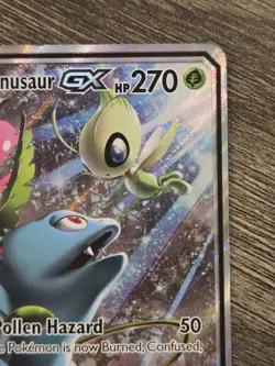 Pokemon TCG Celebi & Venusaur GX SM167 SM TAG TEAM Promo Holo English 270HP - Image 3