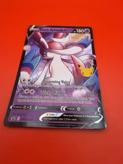 Dark Sylveon V SWSH134 SWSH: Sword & Shield Promo Cards Holo - Image 3