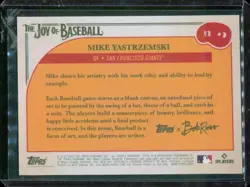 2023 Topps x Bob Ross: The Joy of Baseball #91 Mike Yastrzemski - Image 2