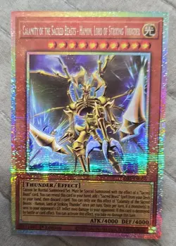 Calamity of the Sacred Beasts - Hamon, Lord of Striking Thunder (Starlight Rare) - Image 1