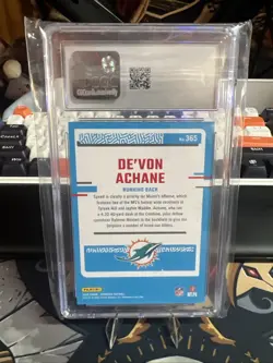 2023 Panini Donruss - Rated Rookie De'Von Achane #365 (RC) - Image 2