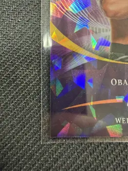 2026 Topps Chrome UFC Oban Elliott RC Rookie #5/5 - Image 3
