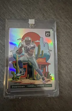 2024 Panini Donruss - Downtown! Terrell Owens #8 - Image 1