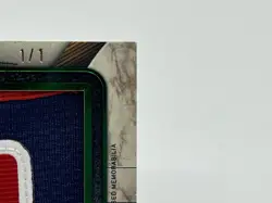 2025 Topps Museum Marcell Ozuna MLB Logo Patch 1/1 Braves Jumbo Relic Logoman - Image 3