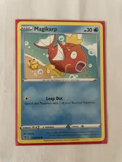 Pokemon TCG Magikarp Rebel Clash 039/192 Regular Common - Image 1