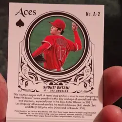 Panini 2022 Mosaic Aces Insert #A-2 Shohei Ohtani Los Angeles Angels - Image 2
