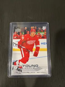 2025-26 Axel Sandin-Pellikka Upper Deck Series 2 UD Young Guns Rookie RC #484 - Image 1
