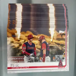 Shohei Ohtani 2019 Topps Series 2 Ohtani Gets Hot # 367 Lot 32 - Unpicked Fresh - Image 1