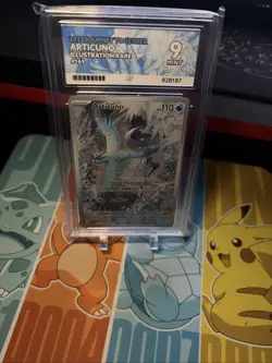 Articuno Pokemon Journey Together Illustration Rare Card 161/159 Ace 9 Graded - Image 1