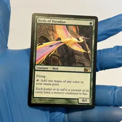 Birds of Paradise - Magic 2010 MTG - Condition Shown In Many Pictures - Image 1