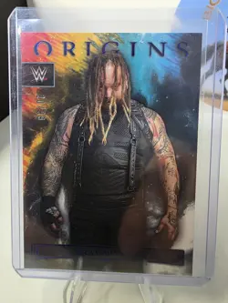 2023 Panini Chronicles WWE - Origins Bray Wyatt #133 Blue /99 - Image 1
