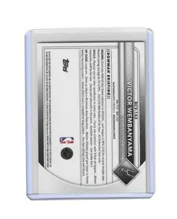2025-26 Bowman Chrome Victor Wembanyama #BCV-143 - Image 2