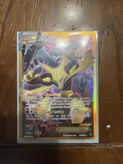 Alakazam EX 125/124 XY Fates Collide 2016 Secret Holo Rare Pokemon - Image 1