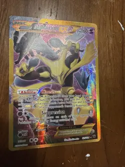 Alakazam EX 125/124 XY Fates Collide 2016 Secret Holo Rare Pokemon - Image 2