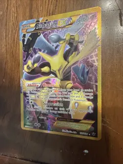 Alakazam EX 125/124 XY Fates Collide 2016 Secret Holo Rare Pokemon - Image 4