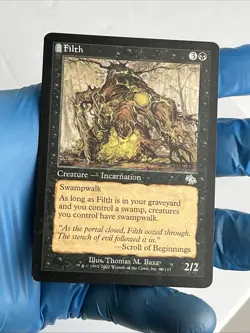 Filth Judgment MTG English - Condition Shown In Many Pictures - Image 1