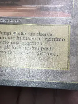 Karakas Legends (ITALIAN) - Condition Shown In Many Pictures - MTG - Image 3