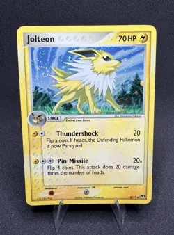💎NM/LP💎 Jolteon w/ Swirl! POP Series 3 Holo Rare 3/17 - Pokemon Card - Image 1