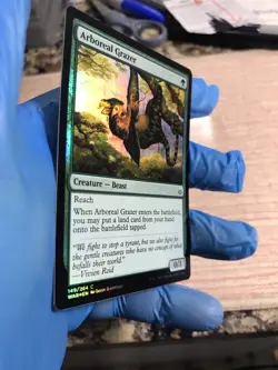 FOIL Arboreal Grazer - War of the Spark - MTG - NM/M - Pack Fresh Unplayed - Image 3
