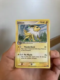Pokemon Card Jolteon Pop Series 3 Holo Rare 3/17 2006 NM-LP - Image 1