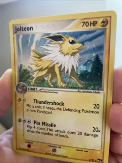 Pokemon Card Jolteon Pop Series 3 Holo Rare 3/17 2006 NM-LP - Image 4