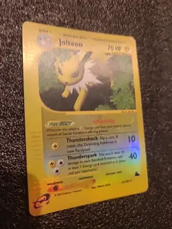 Pokemon Jolteon Rare Card Skyridge 13/144 Holo - Image 1
