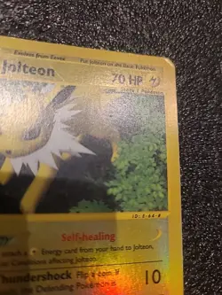 Pokemon Jolteon Rare Card Skyridge 13/144 Holo - Image 5