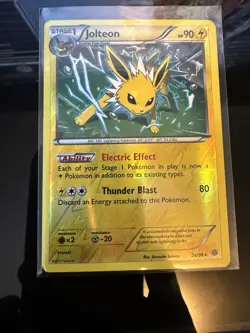 Pokemon TCG Jolteon XY - Ancient Origins Holo Rare 26/98 Reverse Holo - Image 1