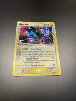 2006 Pokemon EX Holon Phantoms Gyarados Delta Species #8/110 - Image 1