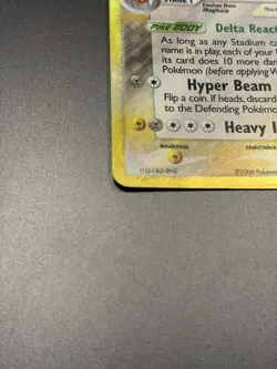 2006 Pokemon EX Holon Phantoms Gyarados Delta Species #8/110 - Image 5