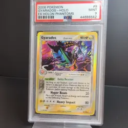 PSA 9 Gyarados Delta Species Holo #8/110 2006 Pokemon card EX Holon Phantoms - Image 1